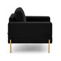 Voir la diapositive 4 : LISA DESIGN Isaure - fauteuil en velours