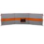 Voir la diapositive 6 : VIDAXL Brise vent de camping gris et orange 490x123 cm imperméable