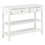 Voir la diapositive 2 : VIDAXL Buffet Blanc 110x35x80 cm MDF