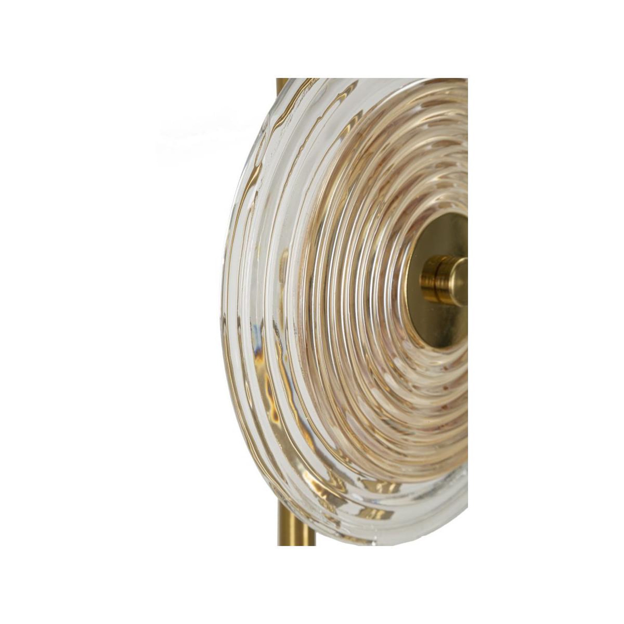 Voir la diapositive 4 : Paris Prix Lampe à poser design en verre  venice  63cm or