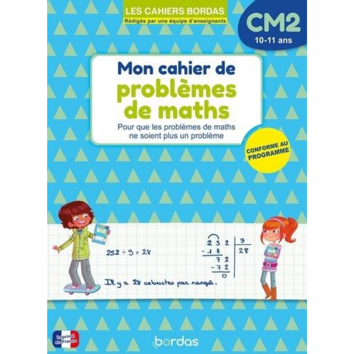 MON CAHIER DE PROBLEMES DE MATHS CM2. EDITION 2025, Charles Alain