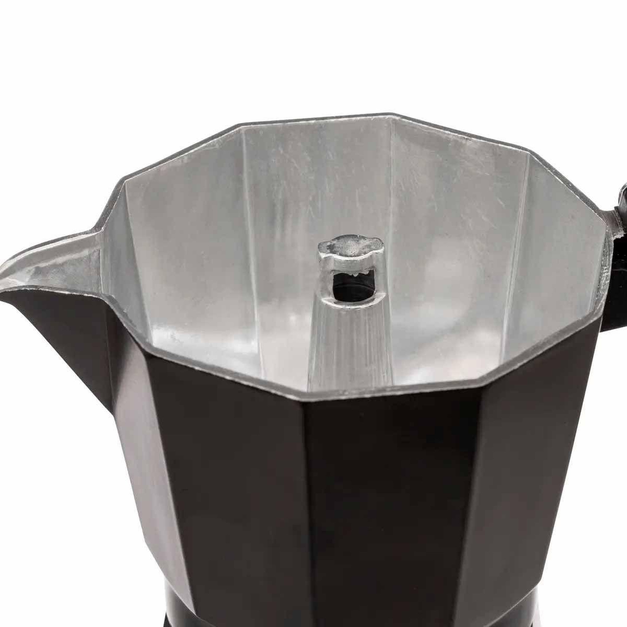 Voir la diapositive 3 : SECRET DE GOURMET Cafetière italienne  elvia  30cl noir