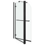 Voir la diapositive 4 : VIDAXL Cabine de douche pliante ESG 120x68x130 cm noir