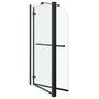 Voir la diapositive 4 : VIDAXL Cabine de douche pliante ESG 120x68x130 cm noir