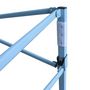 Voir la diapositive 3 : VIDAXL Tente de reception pliable professionnelle 3x4 m Acier Creme
