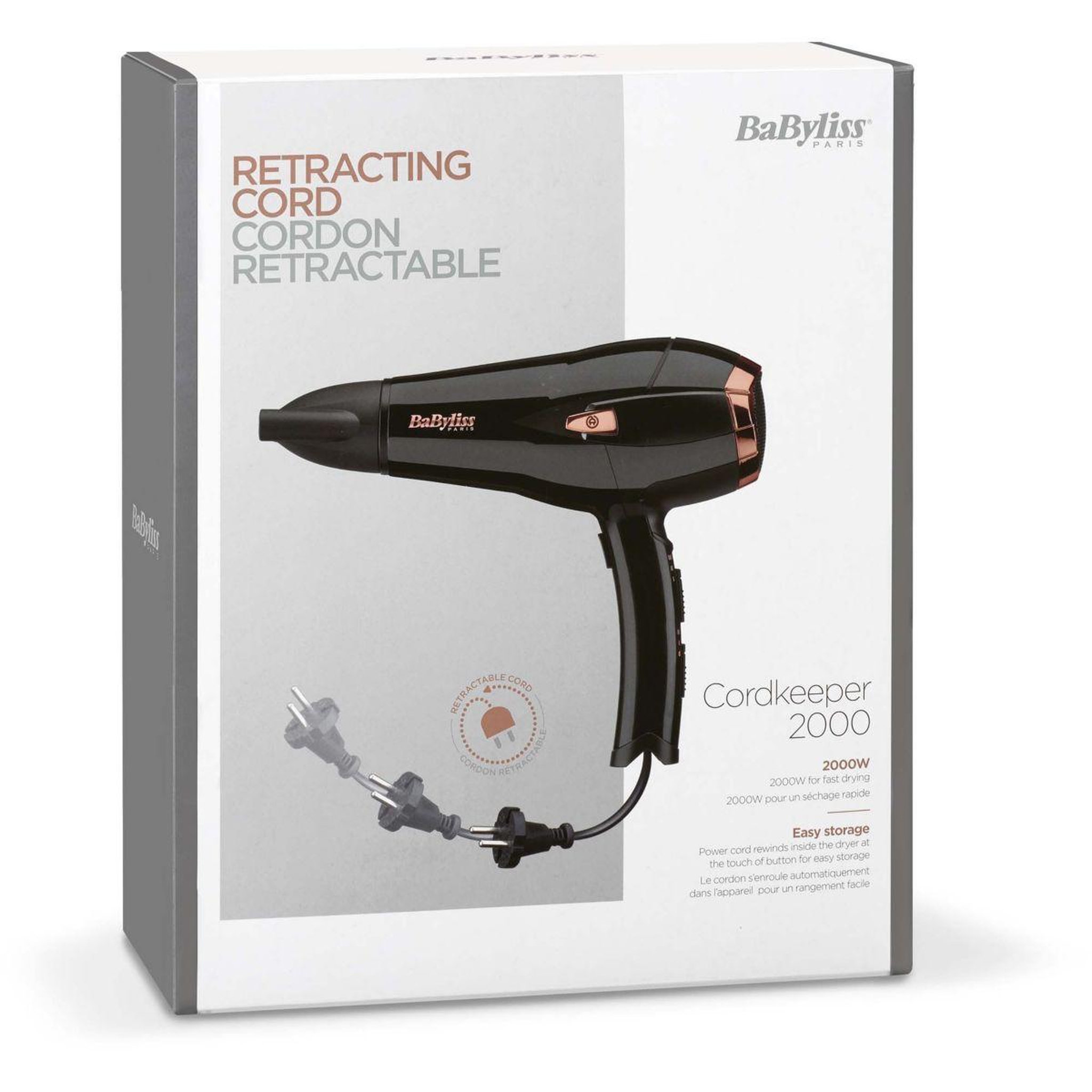 Voir la diapositive 3 : BABYLISS S-Cheveu D373E