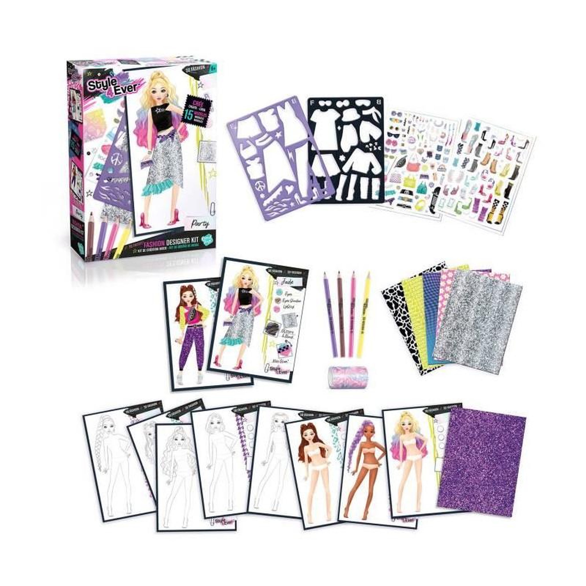 Voir la diapositive 2 : Canal Toys Style For Ever - Fashion Designer - Kit de mode - OFG 284 - Canal Toys
