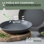 Voir la diapositive 4 : Fackelmann Poêle à frire 24 cm en aluminium recyclé Fackelmann Ecolution