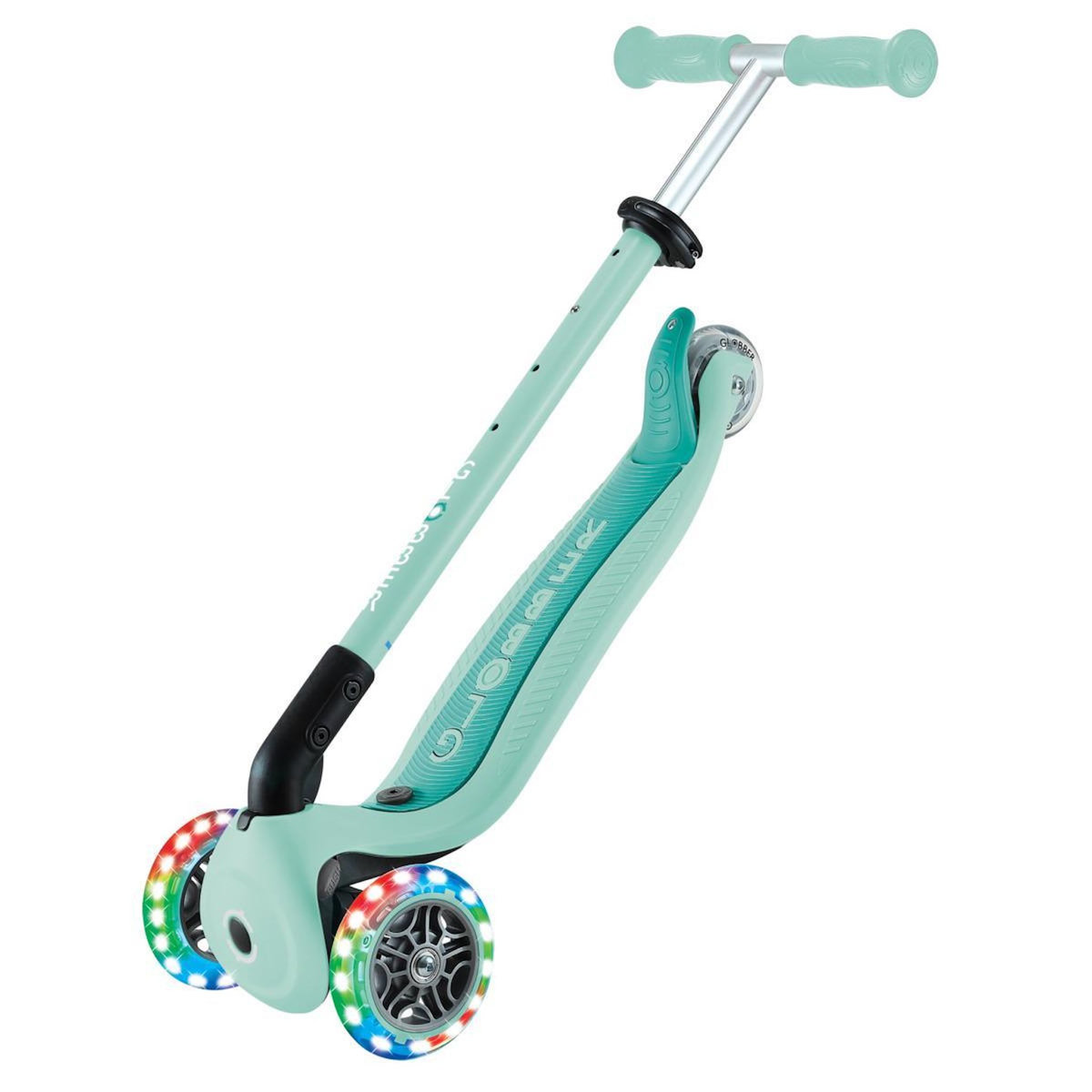 Globber Trottinette Go Up Active Lights 360° pastel menthe