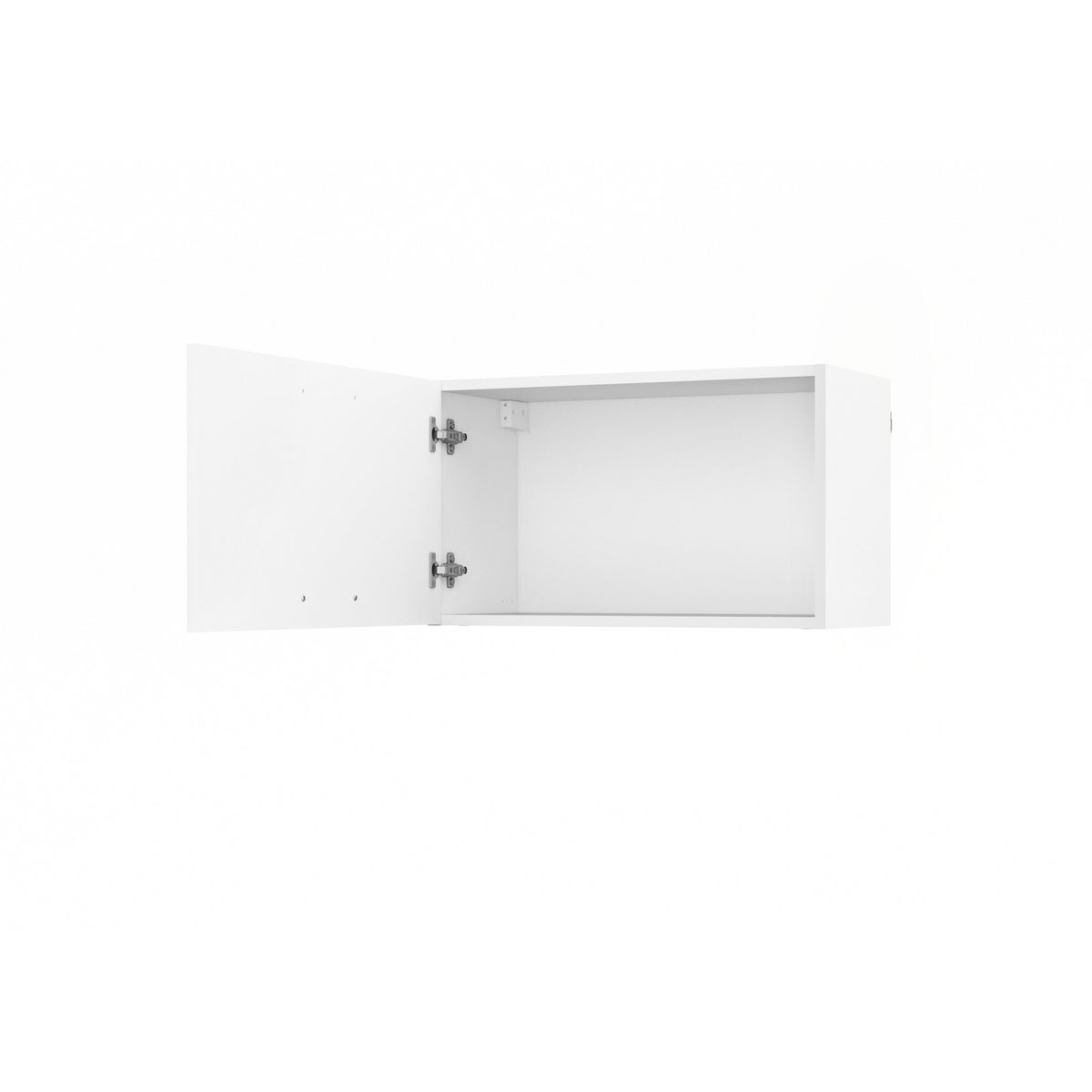  Meuble de cuisine haut sur hotte 1 porte L60cm P28cm DISCOUNT