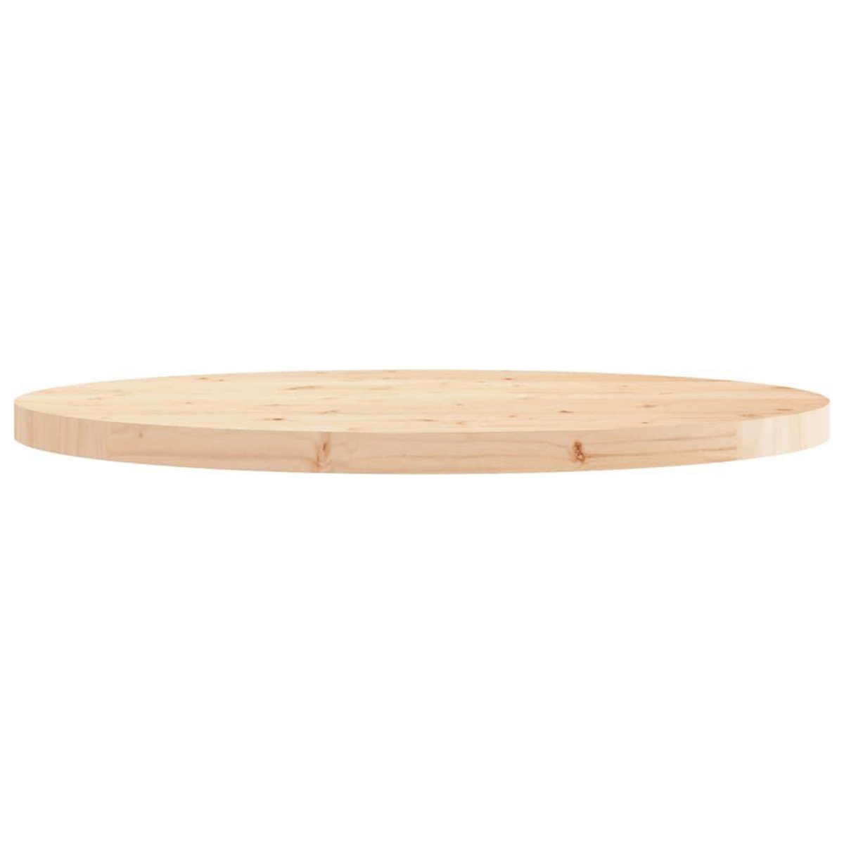 VIDAXL Dessus de table rond Ø90x3 cm bois de pin massif