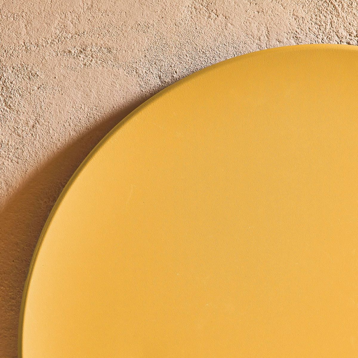 SWEEEK Table de jardin bistrot pliable - Emilia ronde - Table ronde Ø60cm en acier thermolaqué