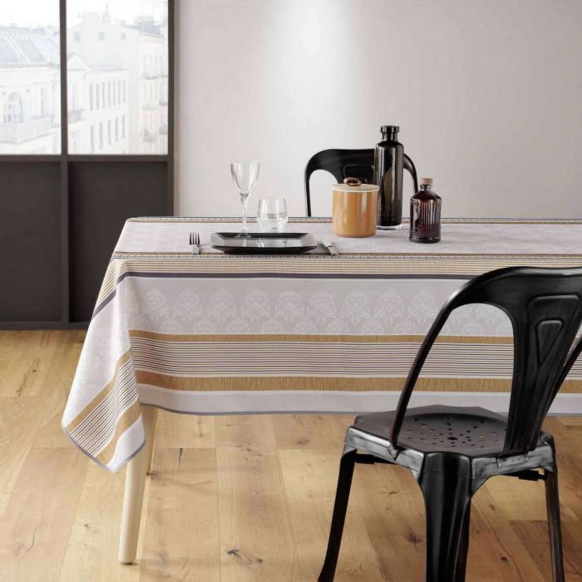 Paris Prix Nappe Imprimé  Impérial  150x240cm Multicolore