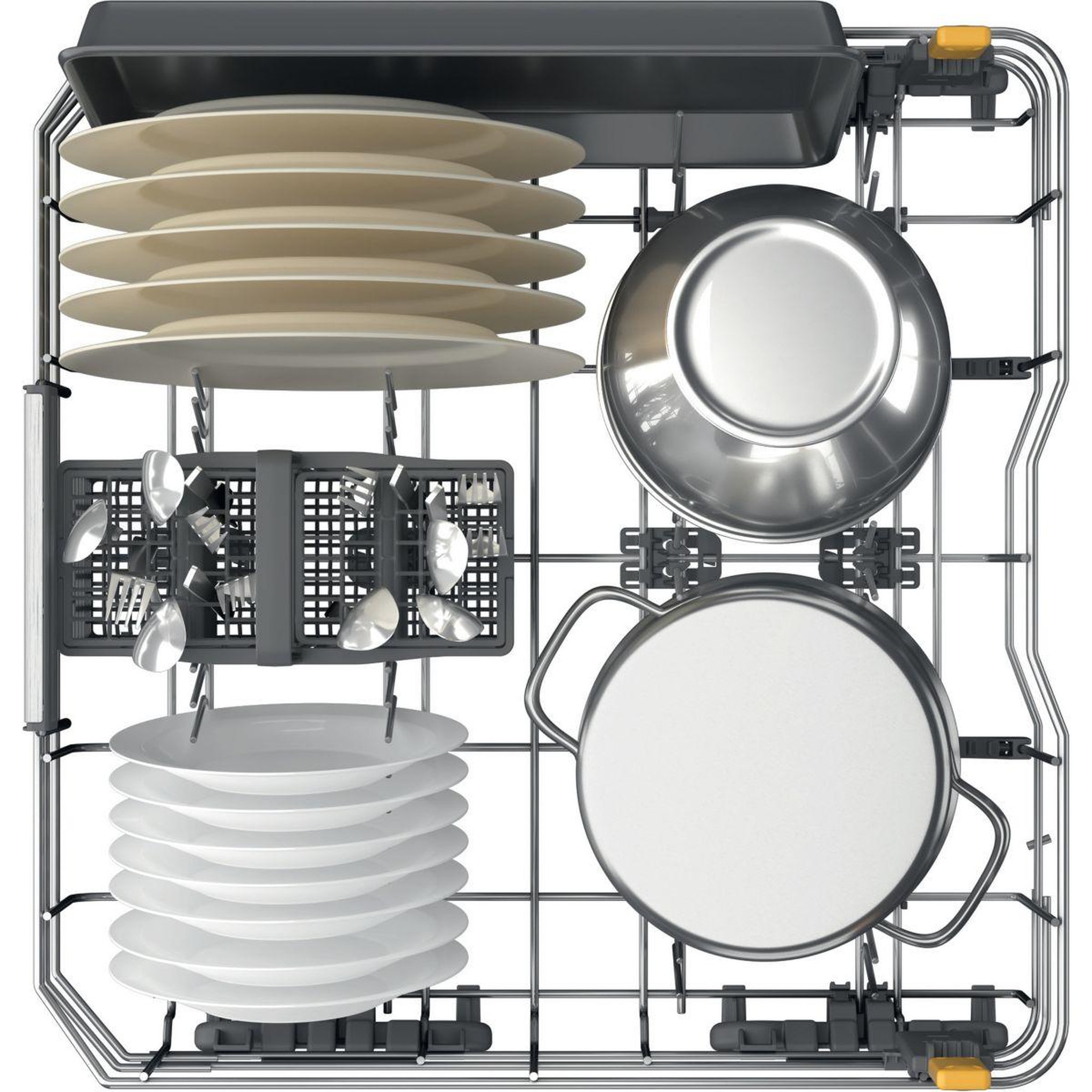 Voir la diapositive 3 : Whirlpool Lave vaisselle encastrable w8iht40t maxispace spaceclean
