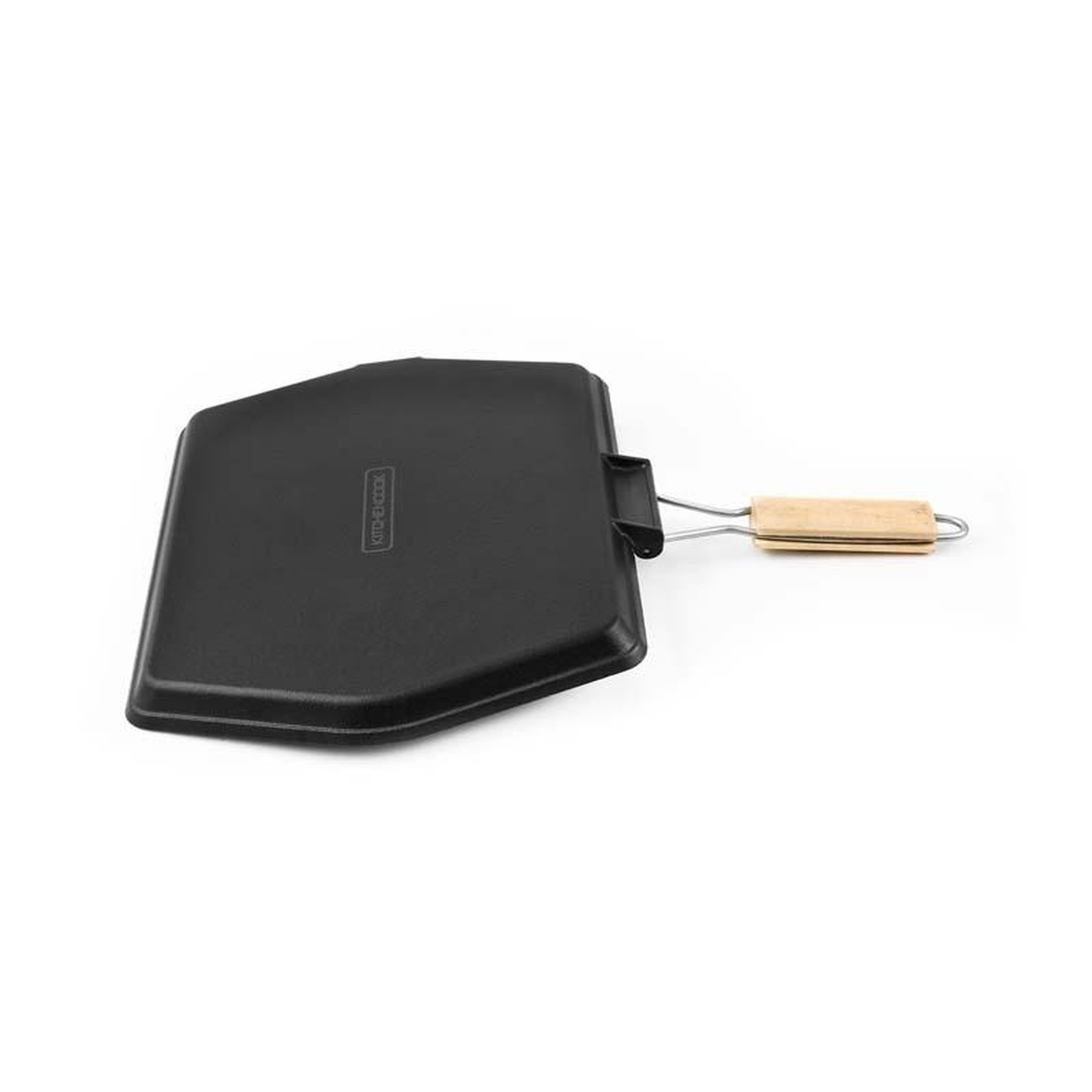 Voir la diapositive 3 : KITCHENCOOK Grill Rectangulaire En Fonte émaillée 35 X 28 Cm Grill3528a Tfi Kitchencook