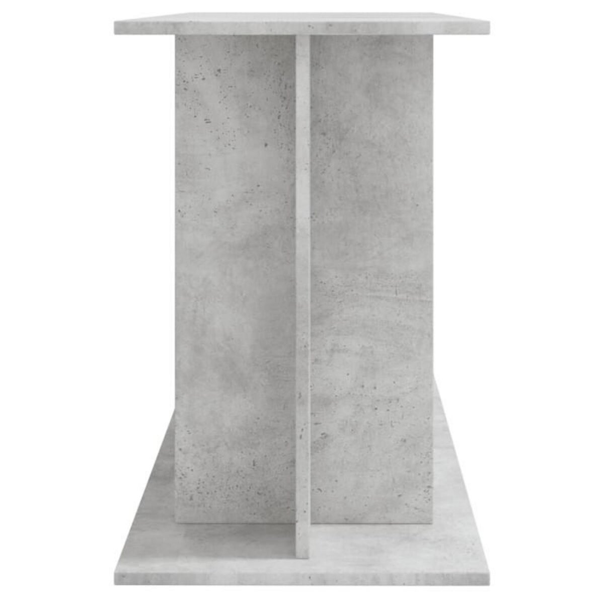 VIDAXL Support pour aquarium gris béton 120x40x60 cm bois d ingénierie
