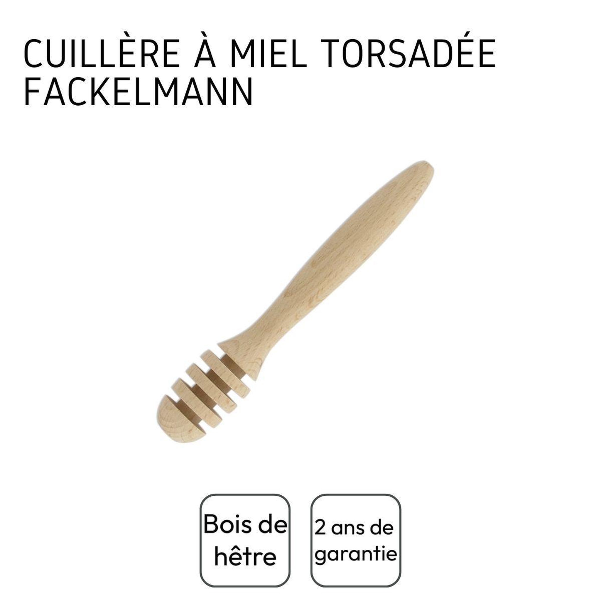 Voir la diapositive 4 : Fackelmann Cuillère à miel en bois fackelmann wood edition