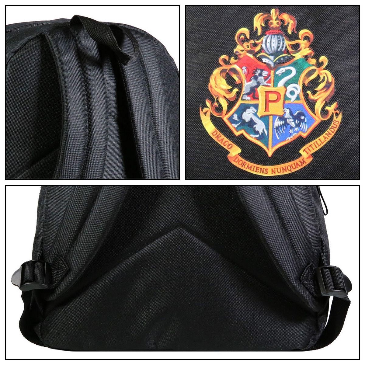 Bagtrotter BAGTROTTER Sac à dos 1 compartiment Harry Potter Noir