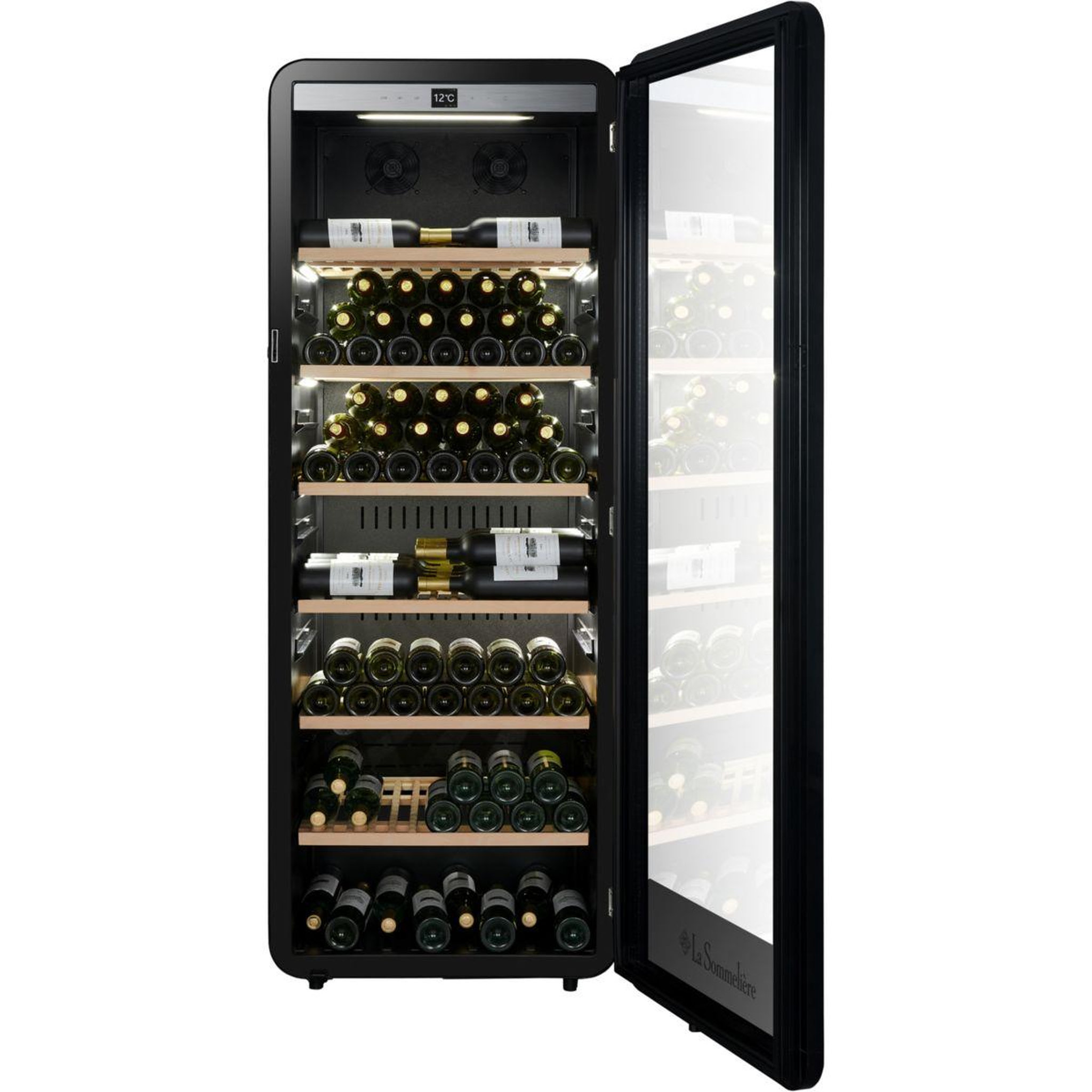 Voir la diapositive 2 : LA SOMMELIERE Cave à vin vieillissement APOGEE255PVN