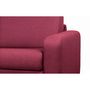 Voir la diapositive 5 : Canapé convertible système couchage express matelas 160x200 13cm 3 places en tissu  DYLAN 