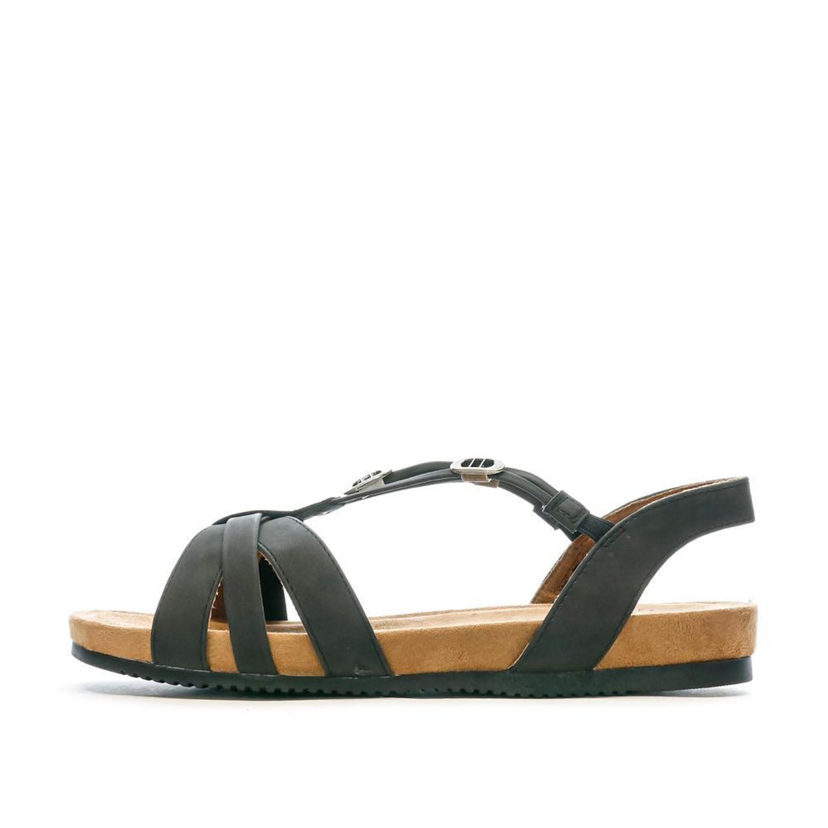 RELIFE Sandales Noir Femme RELIFE Jyltane