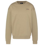 Schott Sweat Beige Homme Schott Print. Coloris disponibles : Beige