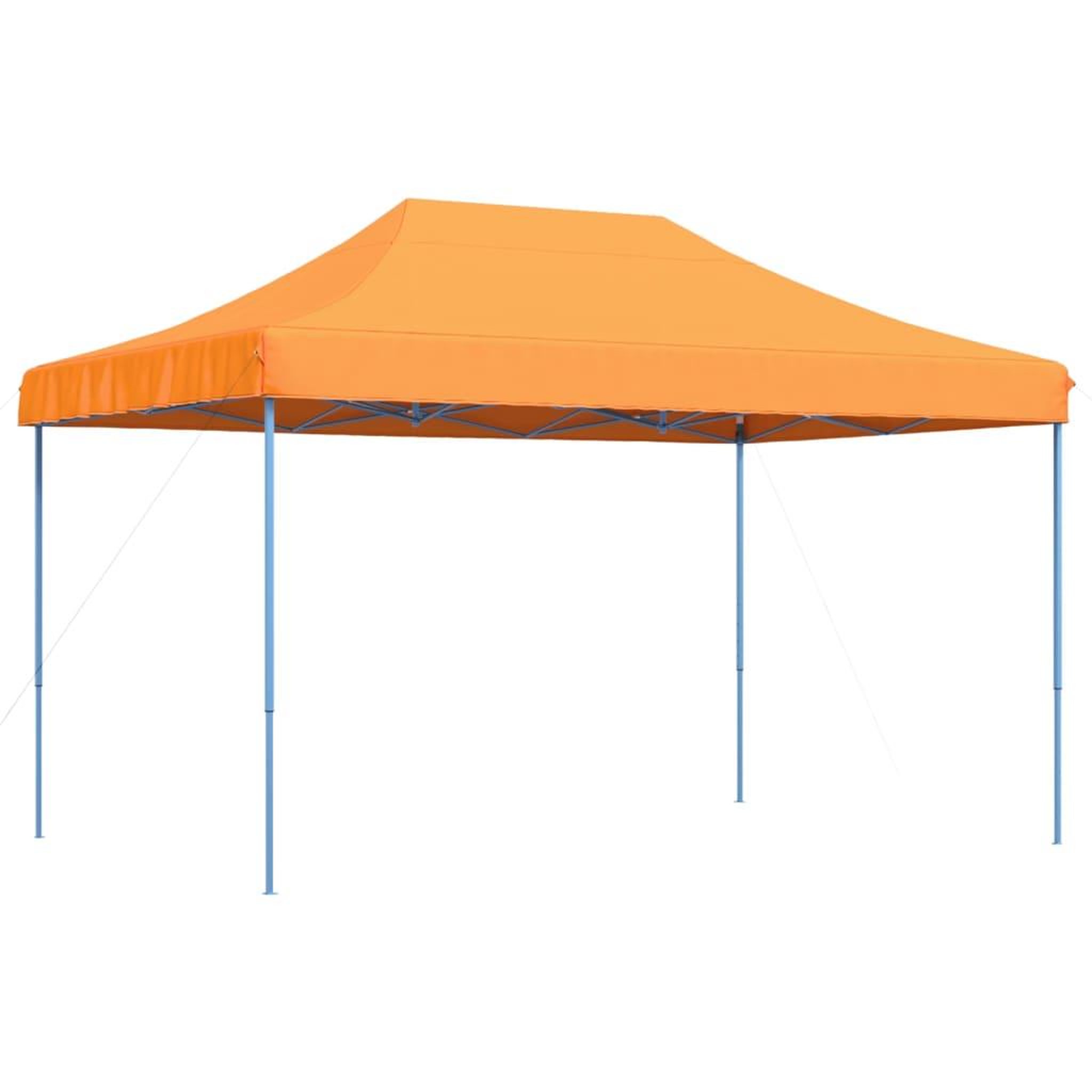 Voir la diapositive 2 : VIDAXL Tente de reception pliable escamotable orange 440x292x315 cm