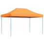 Voir la diapositive 2 : VIDAXL Tente de reception pliable escamotable orange 440x292x315 cm