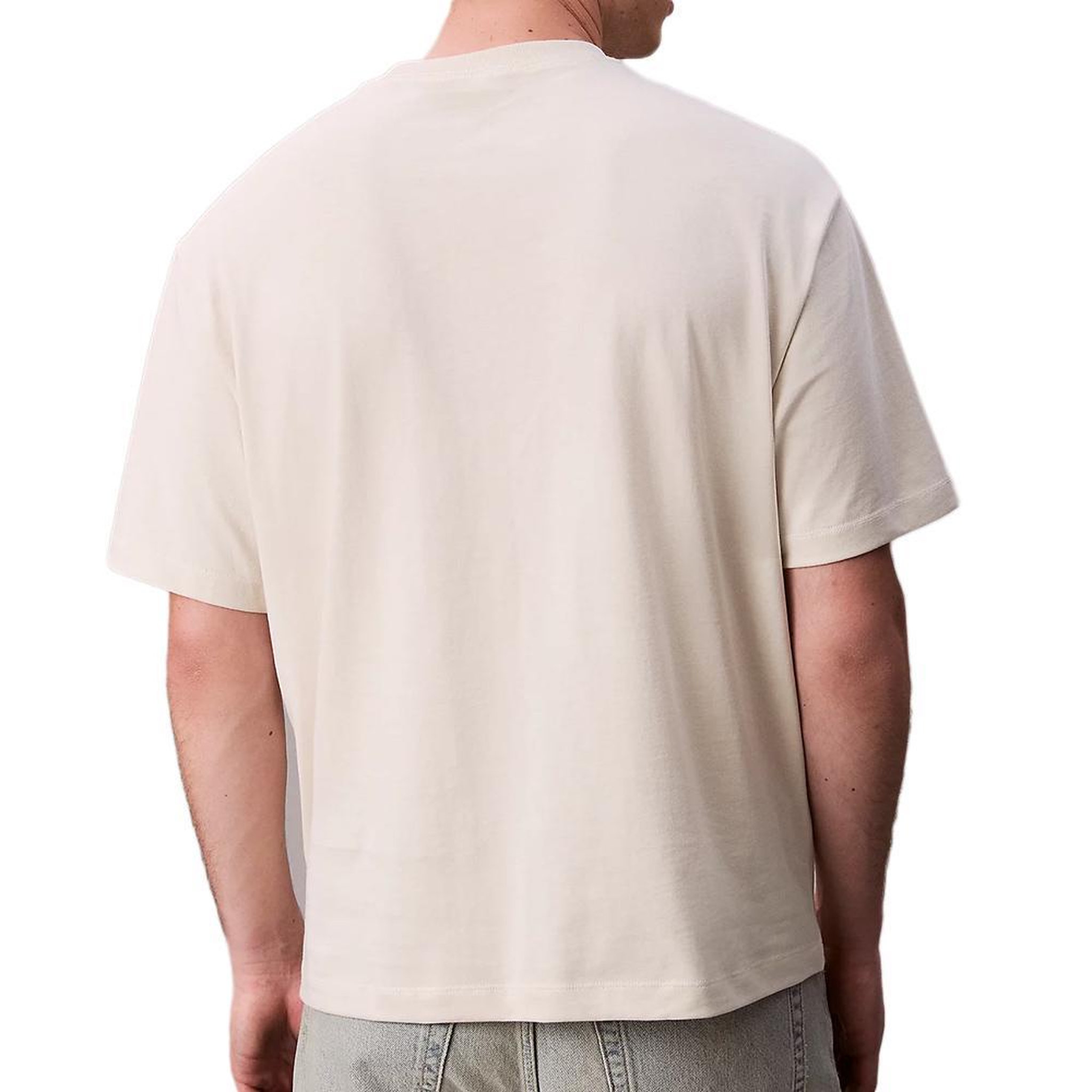 Voir la diapositive 2 : CALVIN KLEIN JEANS T-Shirt Beige Homme Calvin Klein Jeans LV04RD808G