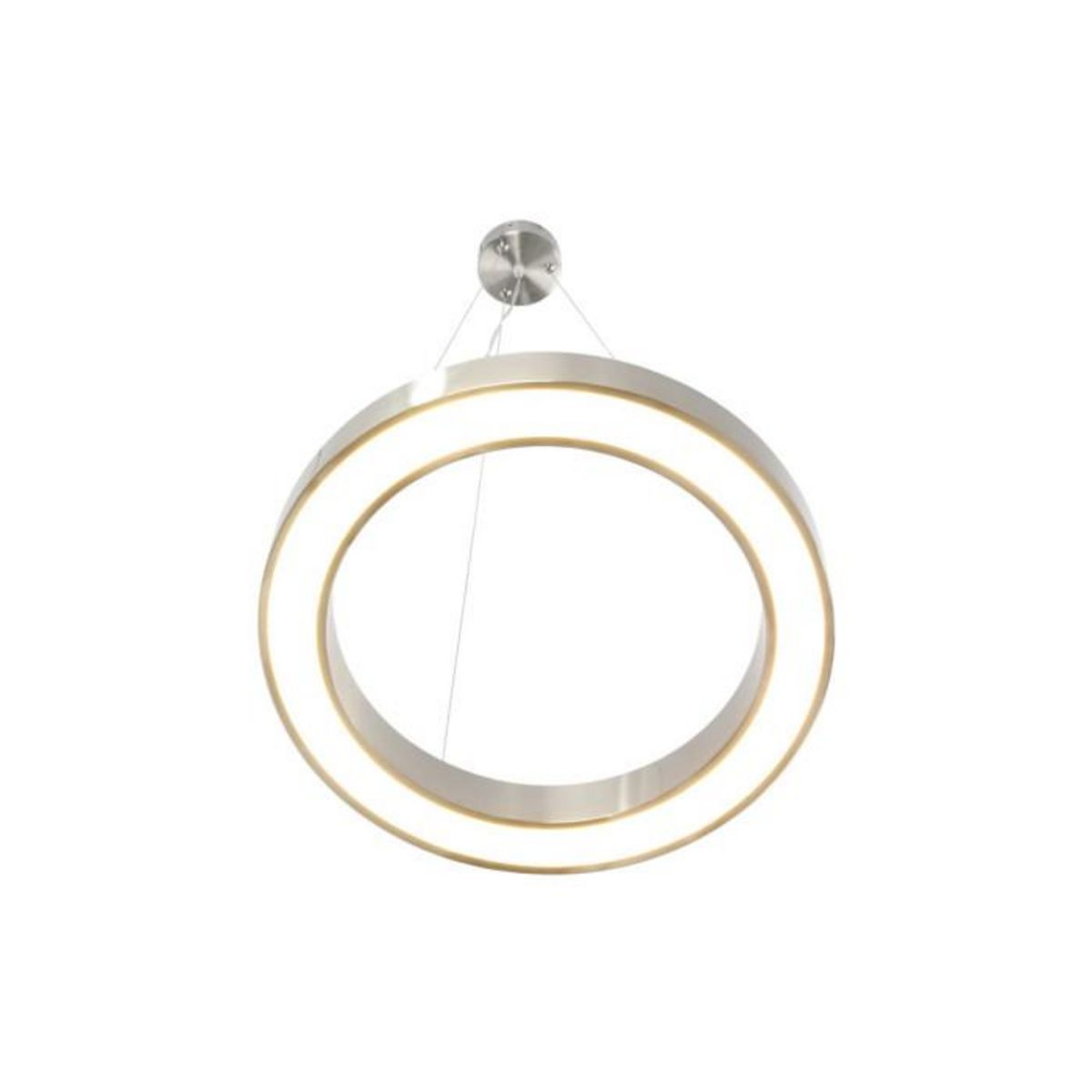 Paris Prix Lampe Suspension Design  Saturn  50cm Argent