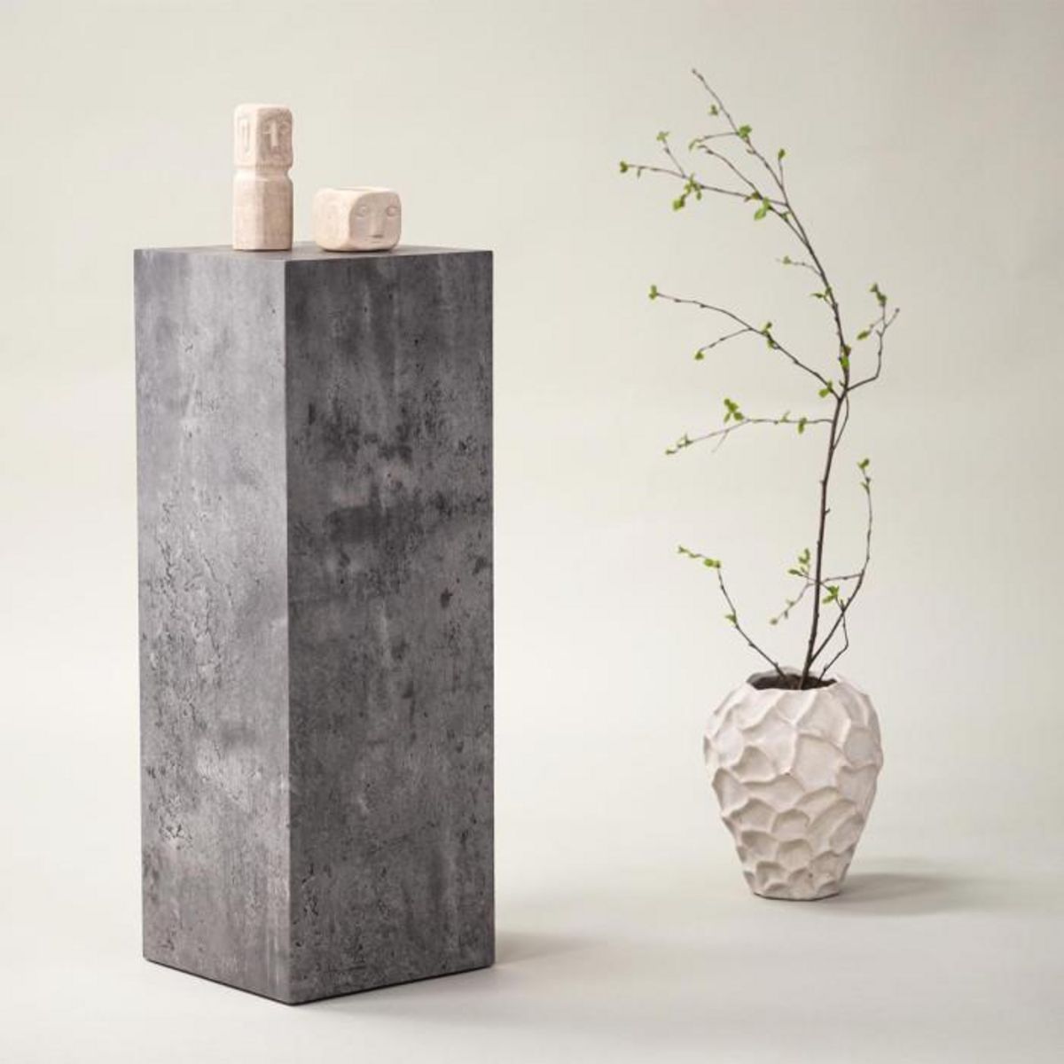 Paris Prix Sellette Décorative  Ramsvik  65cm Gris