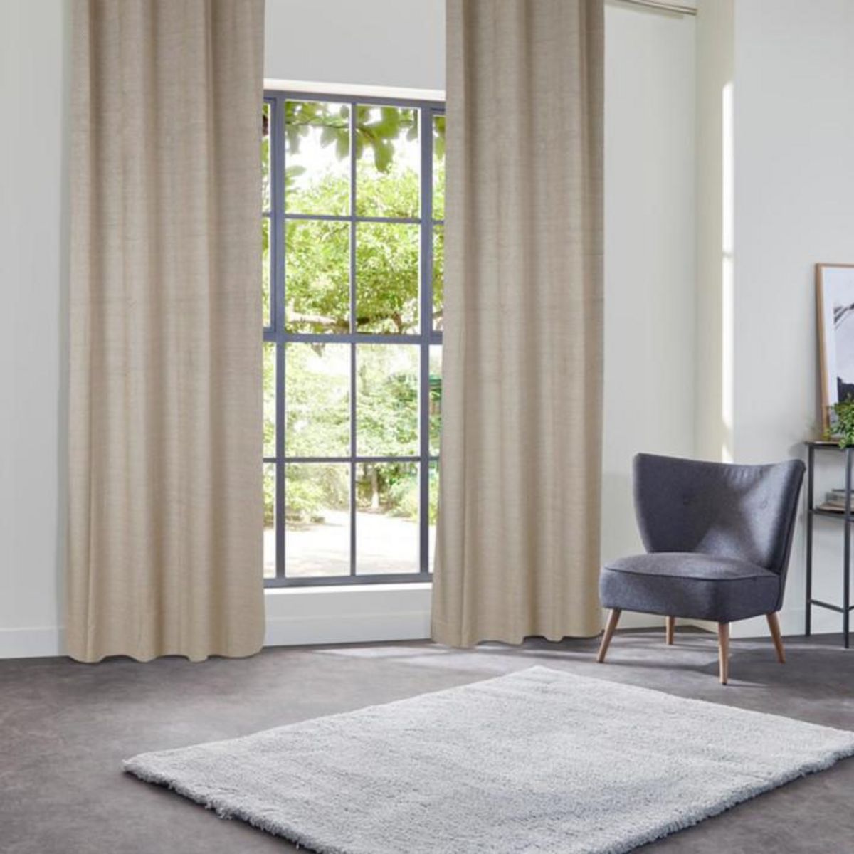 ATMOSPHERA Rideau Occultant  Yupi  135x260cm Beige Lin