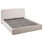 Voir la diapositive 1 : BEST MOBILIER Juliette - lit coffre - 160x200 cm - en velours côtelé