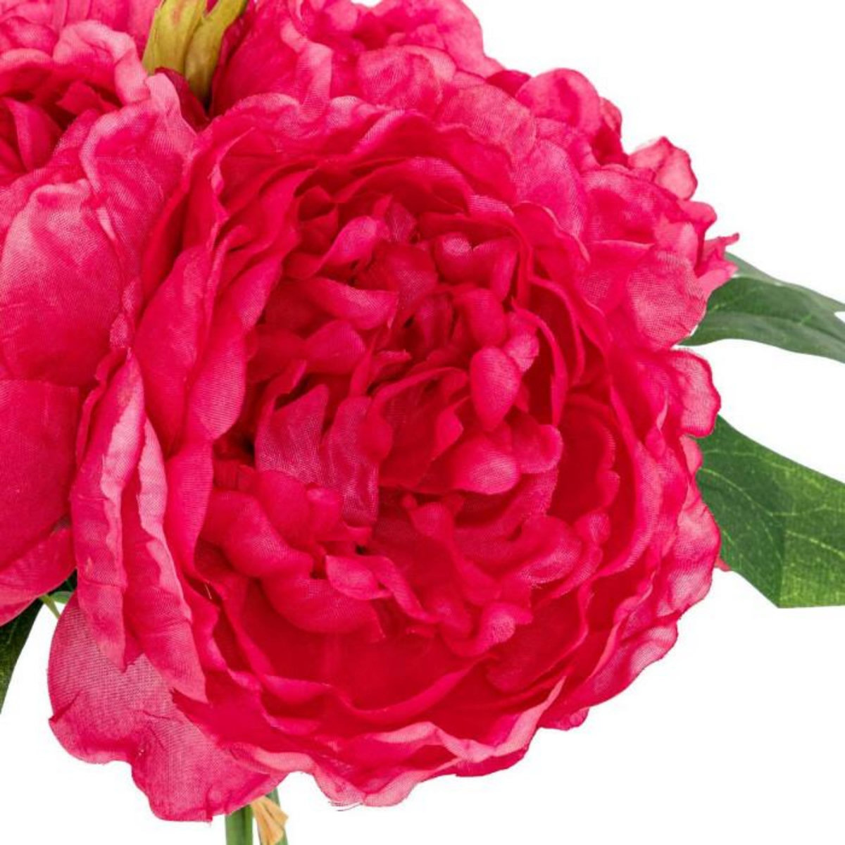 ATMOSPHERA Bouquet de Fleurs  4 Pivoines  30cm Rose Blush