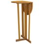 Voir la diapositive 5 : VIDAXL Table de bar 90x65x105 cm Bois de teck solide