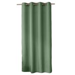 TOILINUX Rideau Zoé. Coloris disponibles : Jaune, Rouge, Gris, Beige, Bleu, Vert, Marron