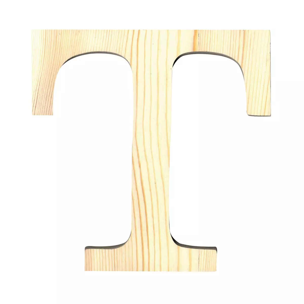 Artémio Alphabet en bois 11,5cm Lettre T