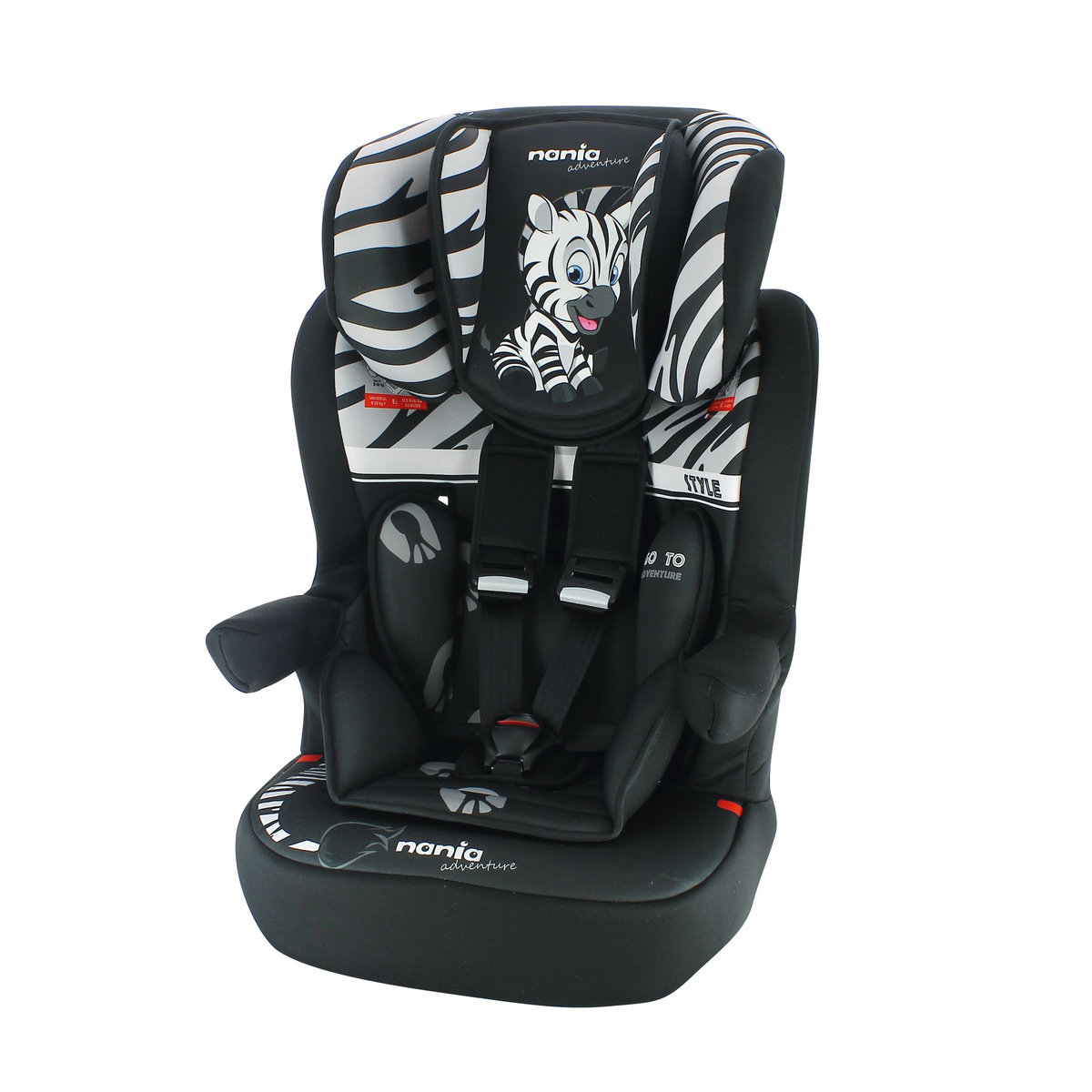 NANIA Siège auto groupe 1/2/3 Imax Zebra