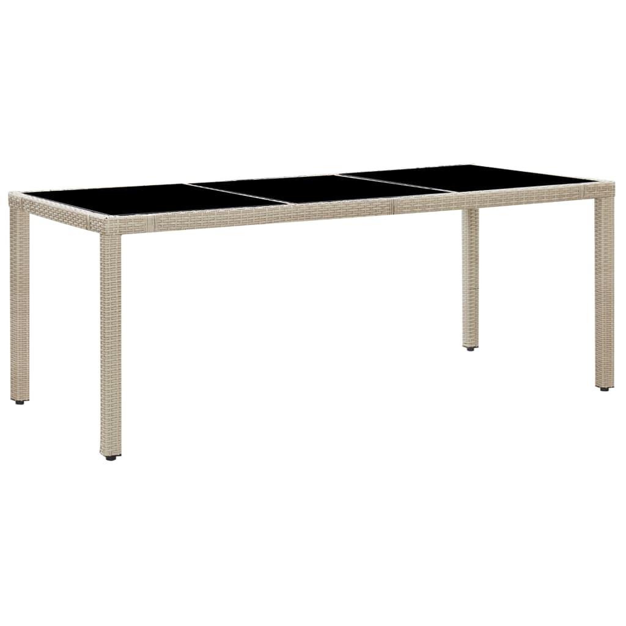 Voir la diapositive 2 : VIDAXL Ensemble a manger d'exterieur et coussins 9 pcs resine tressee