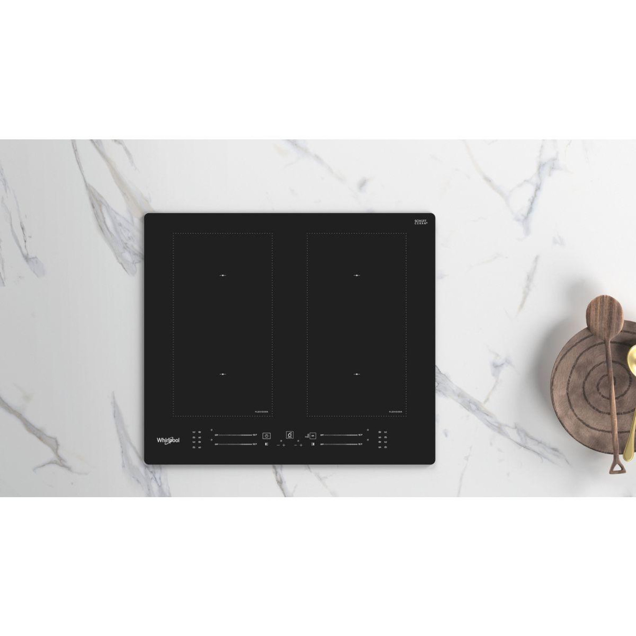 Voir la diapositive 3 : Whirlpool Plaque induction WLS7260NE 6ème Sens