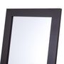Voir la diapositive 6 : HOMCOM Miroir à pied inclinaison réglable dim. 47L x 46l x 148H cm MDF