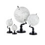 Voir la diapositive 2 : Paris Prix Globe sur Pied en Bois  Terrestre  50cm Noir & Gris