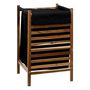 Voir la diapositive 1 : Paris Prix Panier à Linge en Bois  Blackacia  65cm Marron