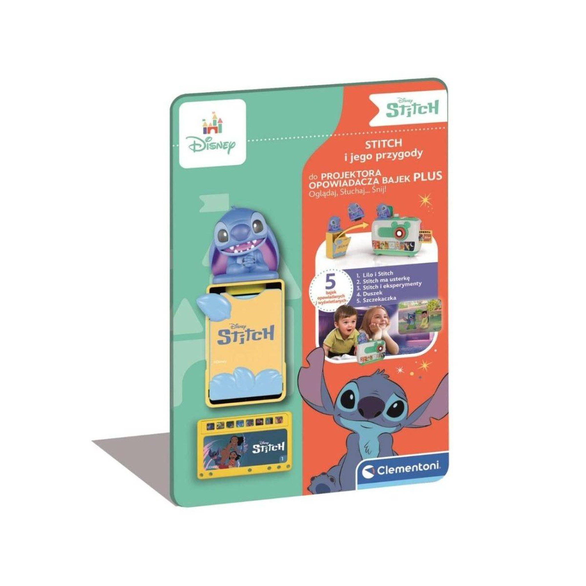 CLEMENTONI Cartes projecteur  50457 disney baby - stitch