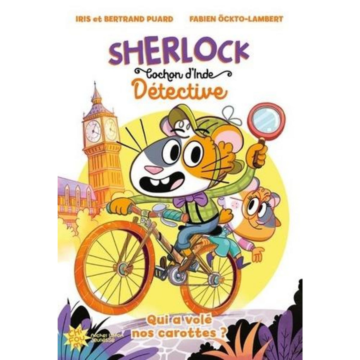 SHERLOCK, COCHON D'INDE DETECTIVE. QUI A VOLE NOS CAROTTES ?, Puard Bertrand