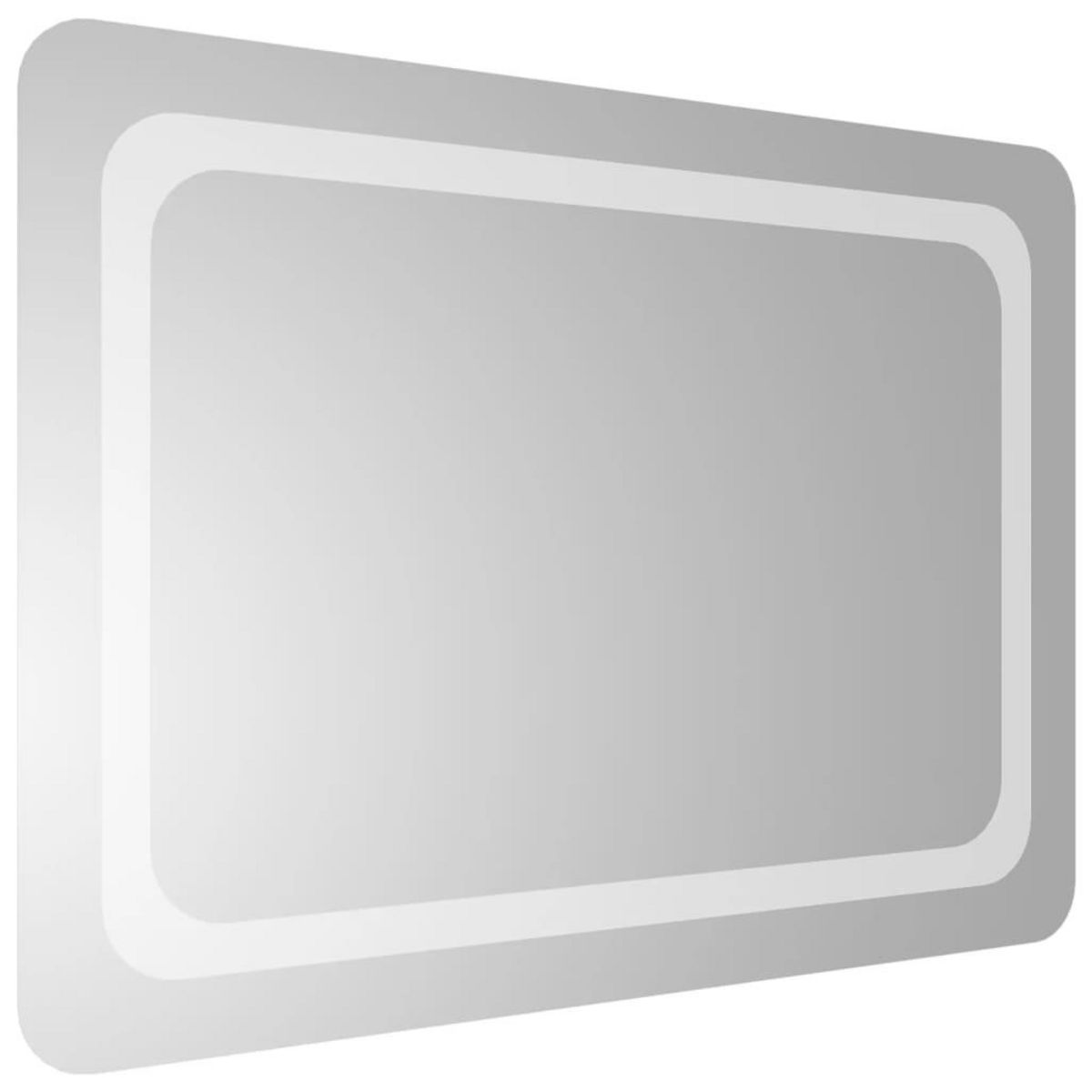 VIDAXL Miroir de salle de bain a LED 70x50 cm