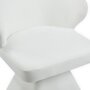 Voir la diapositive 5 : Paris Prix Chaise Design en Tissu  Pyramide  79cm Crème