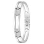 Voir la diapositive 1 : SC CRYSTAL Bracelet homme en acier inoxydable