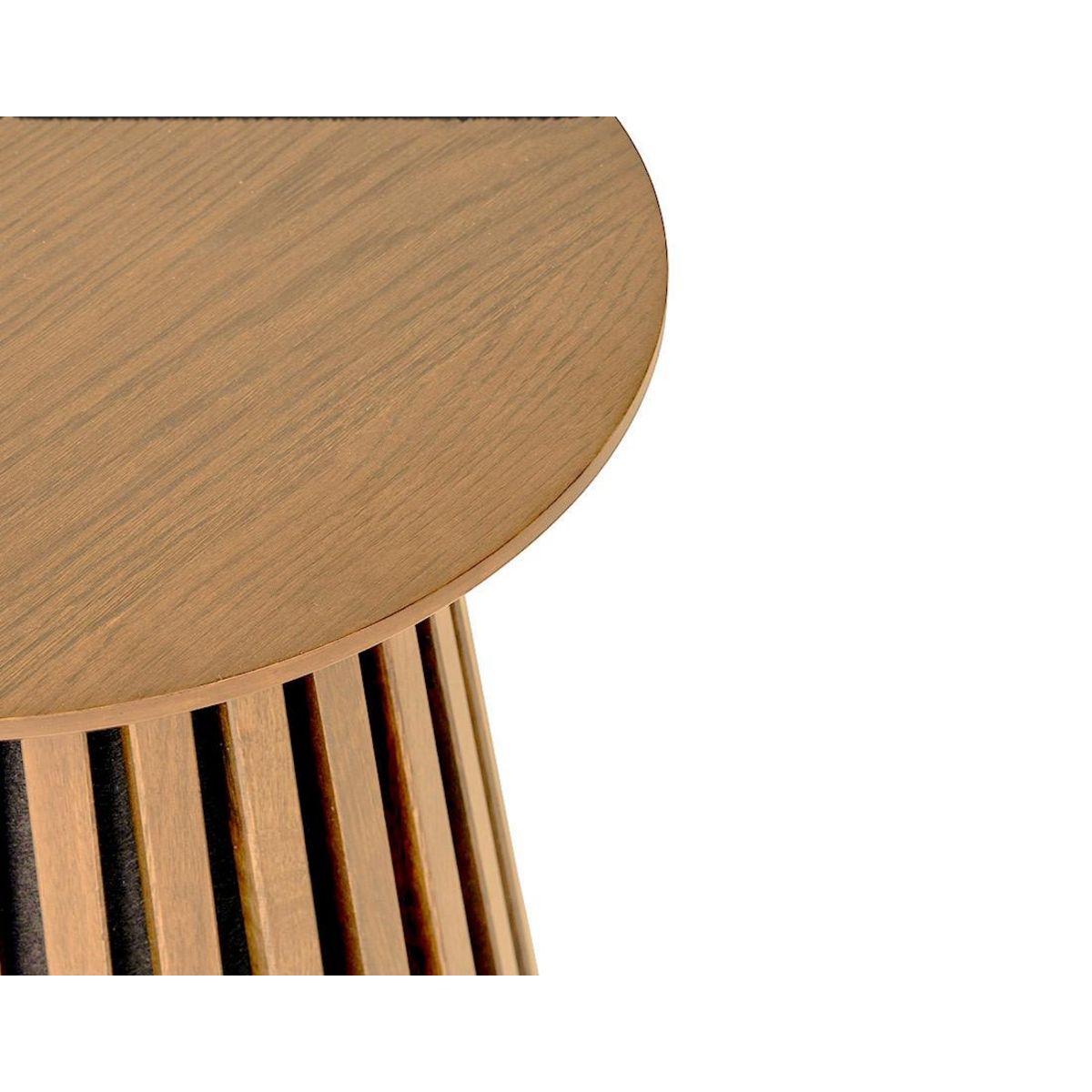 LISA DESIGN Kala - bout de canapé - chêne - 50 cm