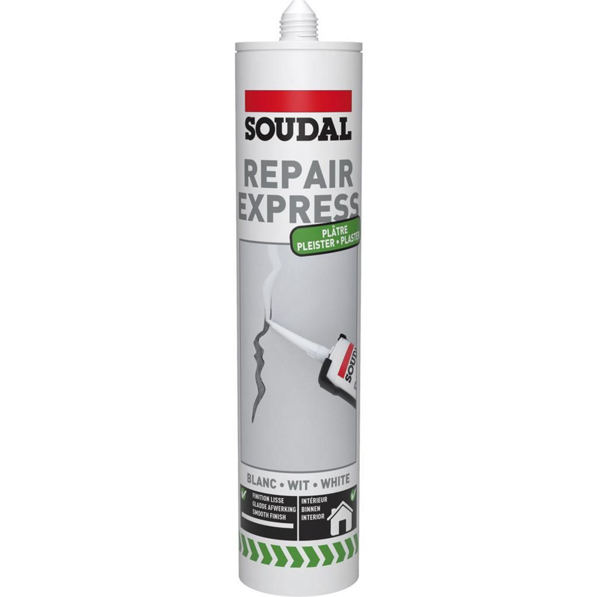 Soudal Cartouche d'enduit instantané 300ml